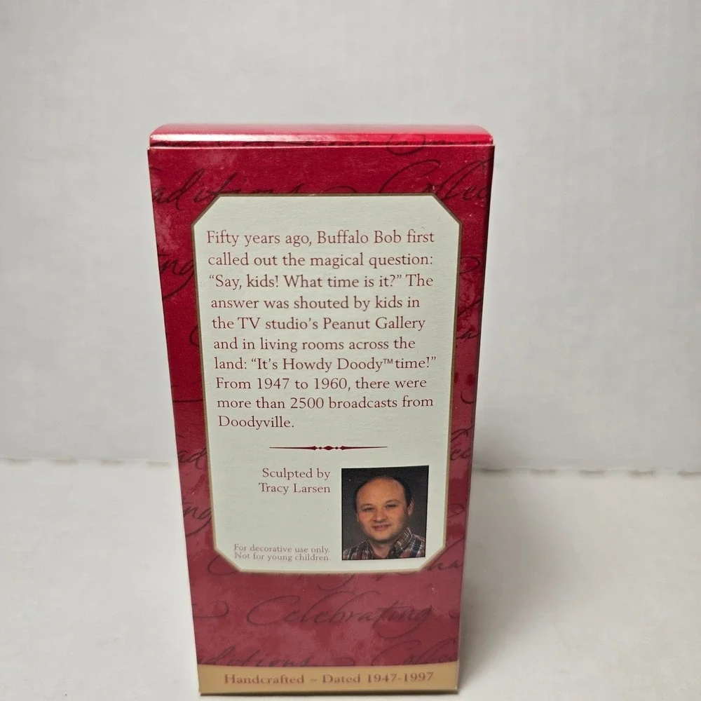 Hallmark Keepsake Ornament Howdy Doody Anniversary Edition 1997 NIB‎